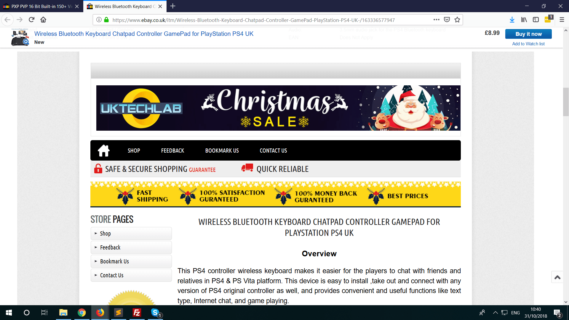 Ebay Shops