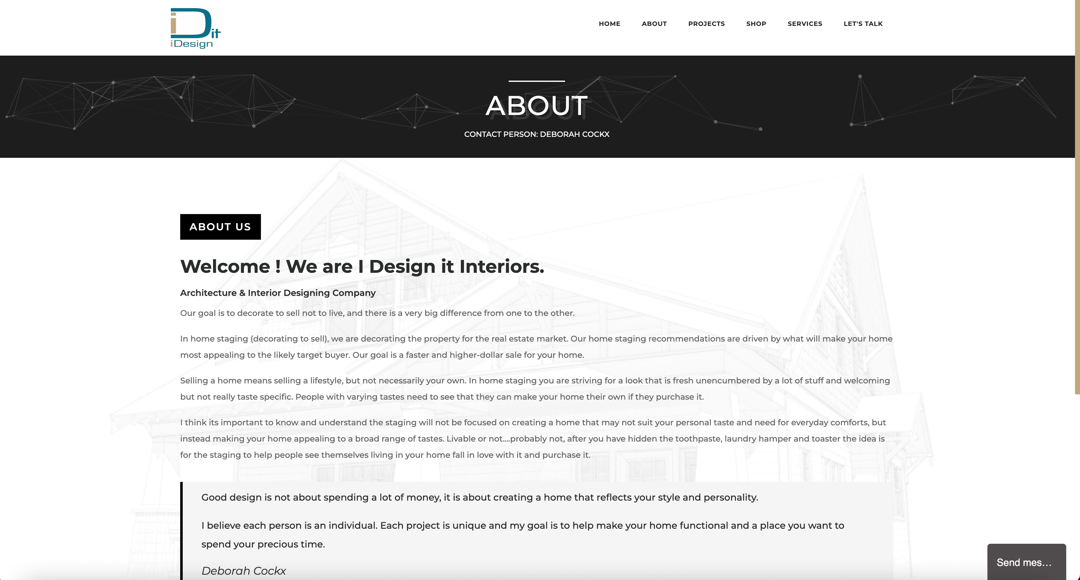 I Design It Interiors