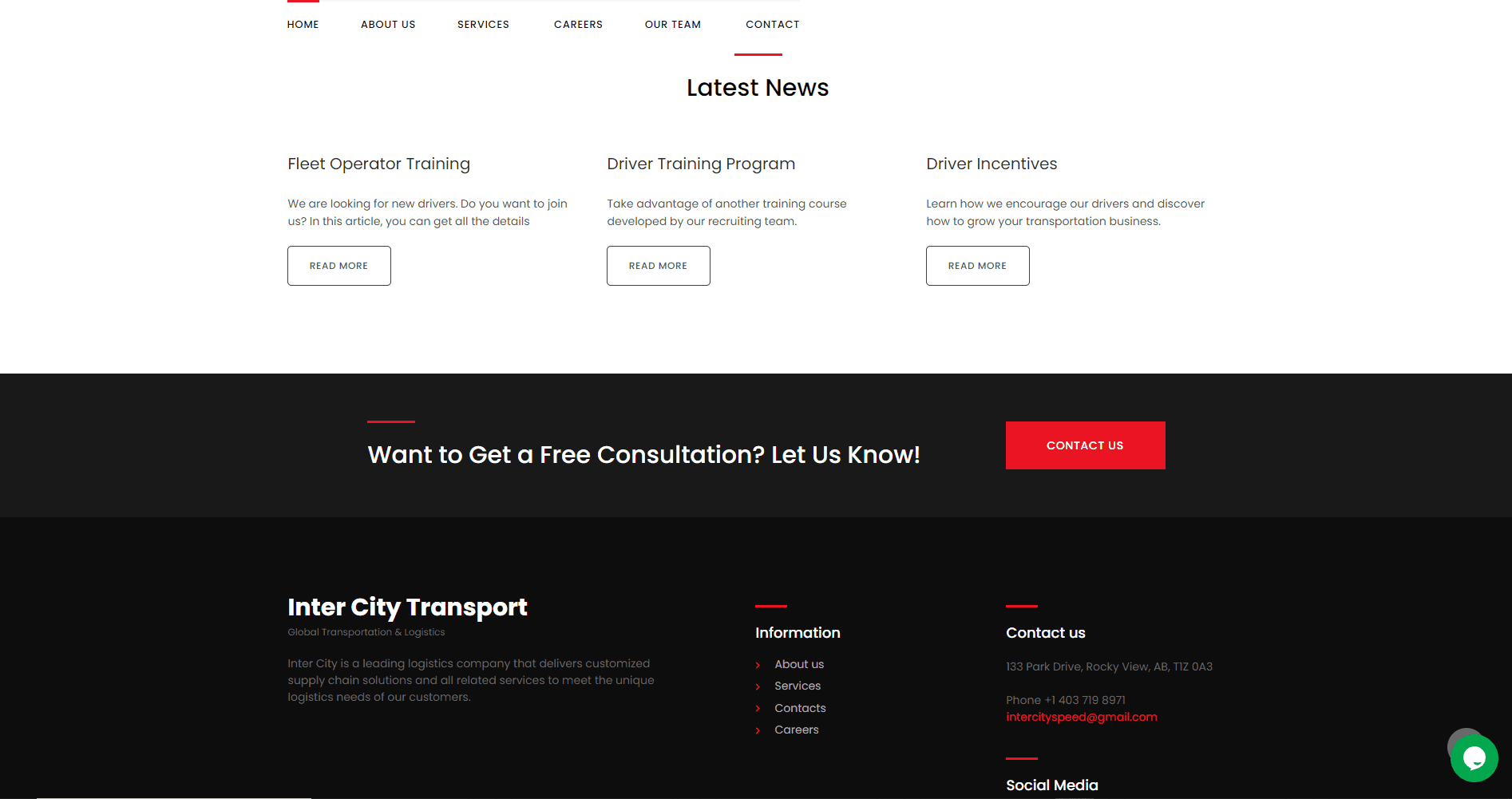 Inter City Transport